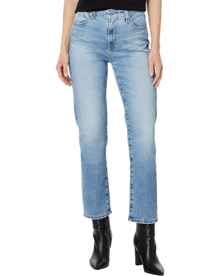цена Джинсы AG Jeans Saige High Rise Straight Crop, цвет 22 Years Wilshire