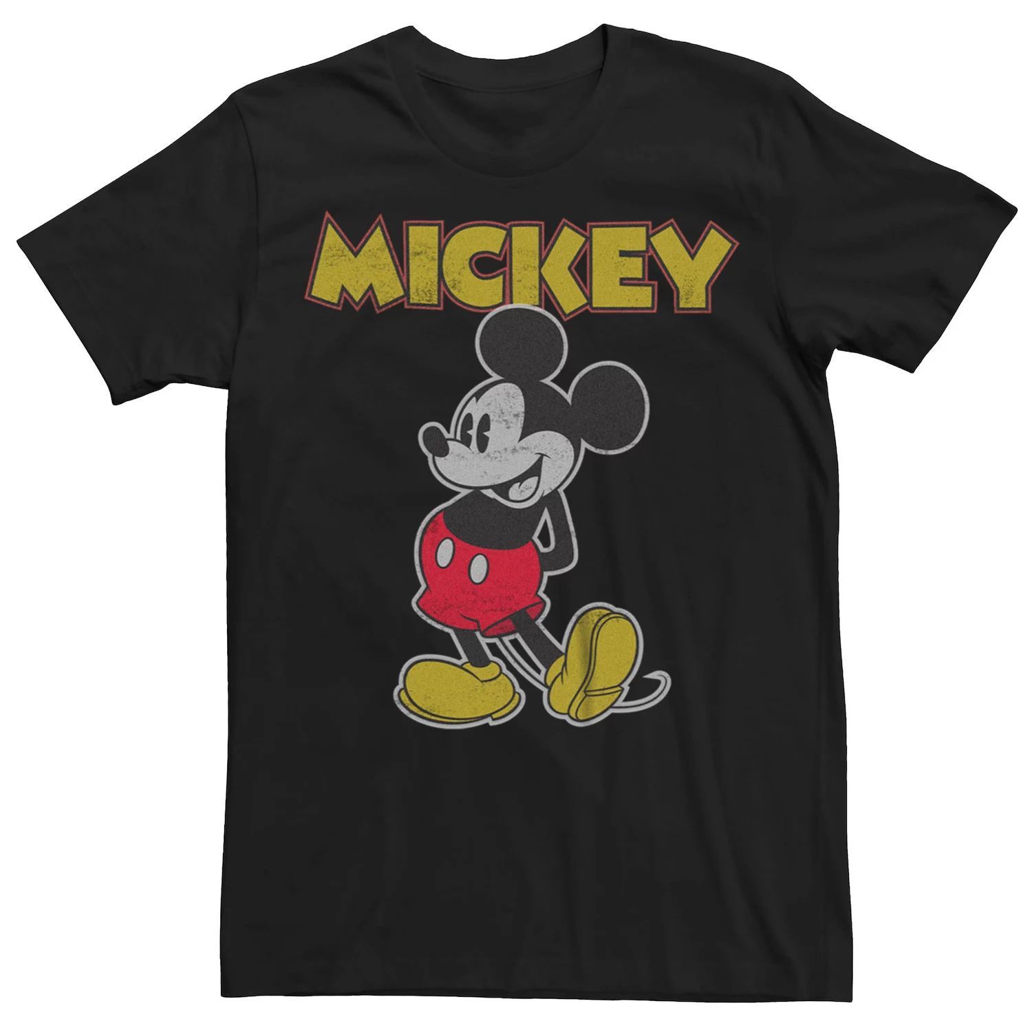 Мужская футболка Disney's Happy Mickey Mouse Licensed Character