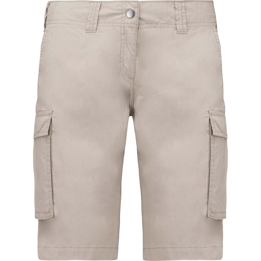 

Шорты Kariban Lightweight Bermuda Shorts Multipoches, бежевый