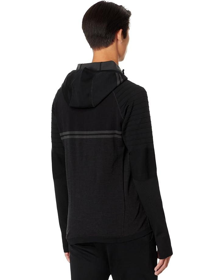 Худи Smartwool Intraknit Merino Tech 1/2 Zip Hoodie, цвет Black/Charcoal