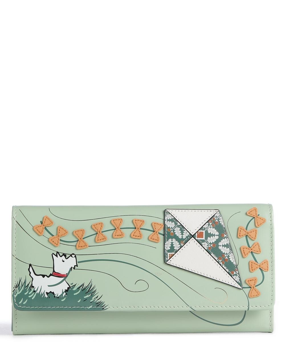 

Кошелек Kite Flying гладкая кожа Radley London, зеленый