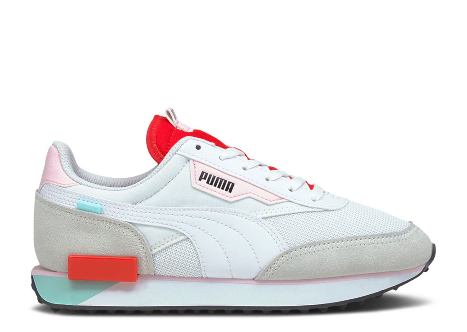 

Кроссовки Puma Future Rider 'Neon Play - White Poppy Red', белый