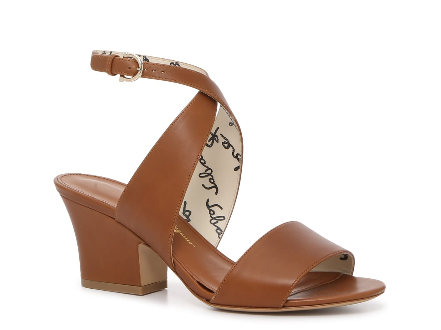 

Сандалии Salvatore Ferragamo Sheena, тан