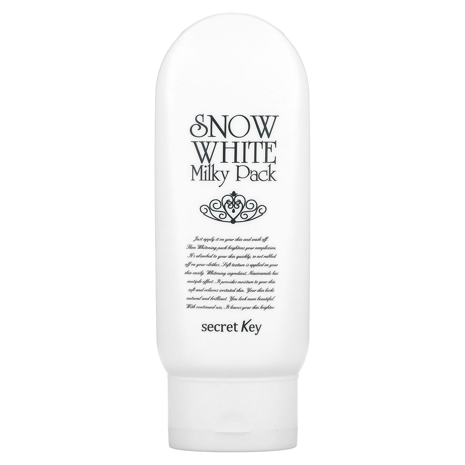

Snow White Milky Pack, отбеливающая маска, 200 г (7,05 унции), Secret Key