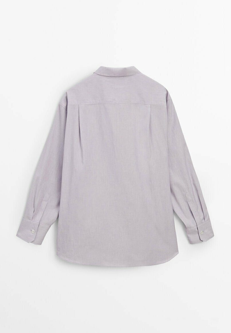 

Рубашка Massimo Dutti, сирень