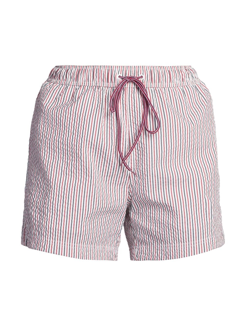 

Шорты для плавания из сирсакера Thom Browne, красный