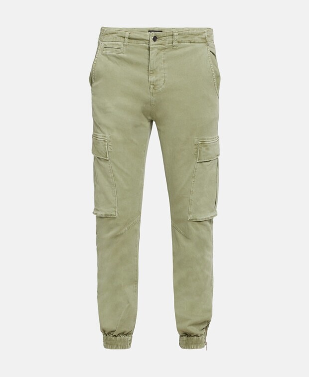 

Брюки-карго True Religion, цвет Moss