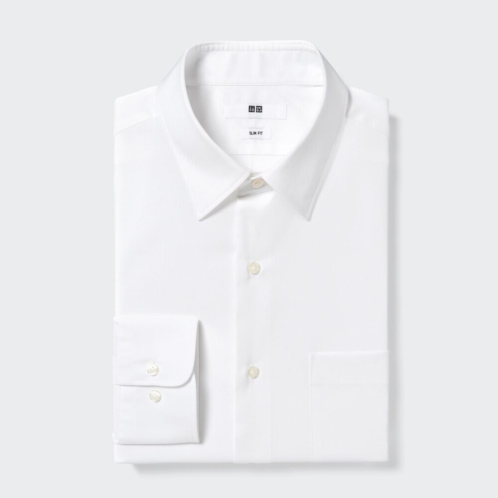 

Мужская рубашка Uniqlo с кондиционером, белый