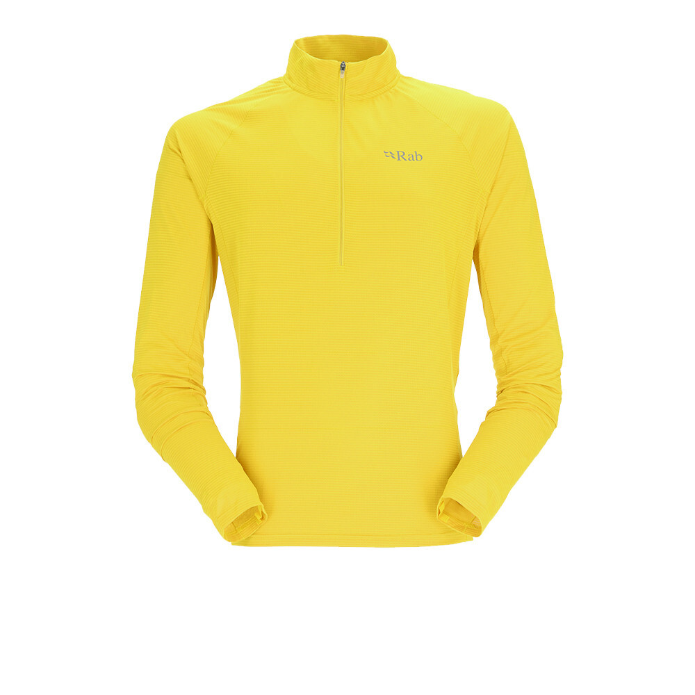 

Спортивный топ Rab Sonic Zip Neck, желтый