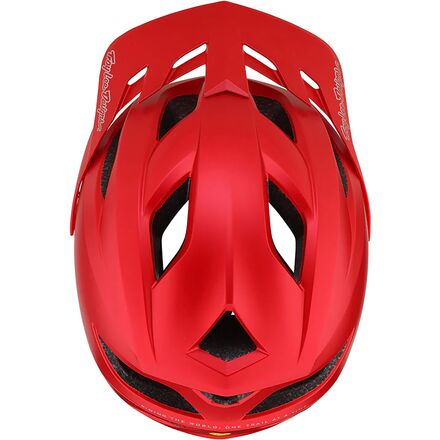 шлем troy lee designs a2 decoy mips велосипедный белый оранжевый Шлем Flowline Mips Troy Lee Designs, цвет Apple