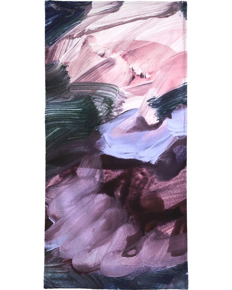 

Полотенце для ванной Juniqe Abstract Painting VII, цвет Blau & Rosa