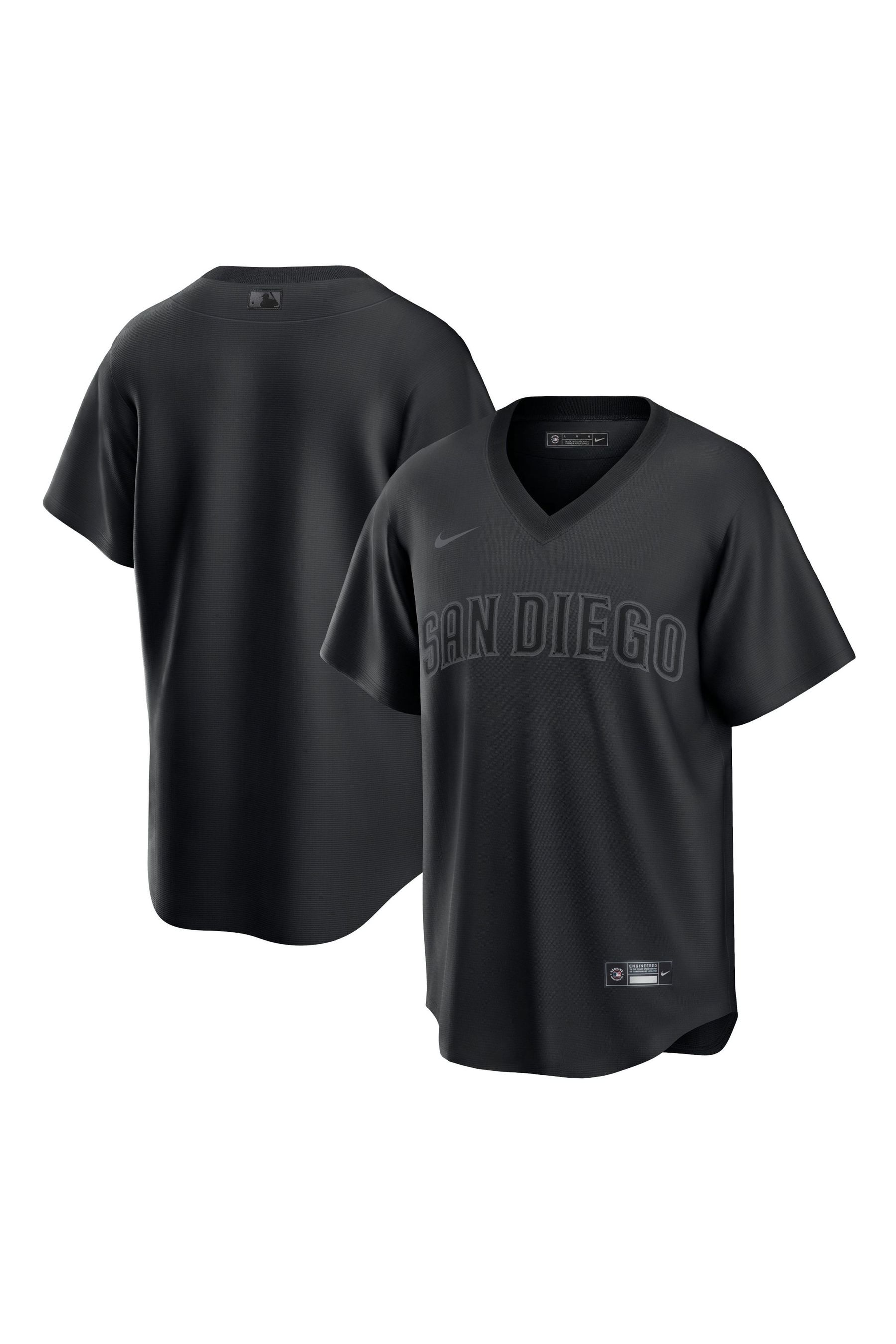 

Футболка Nike Fanatics San Diego Padres Triple Nike, черный