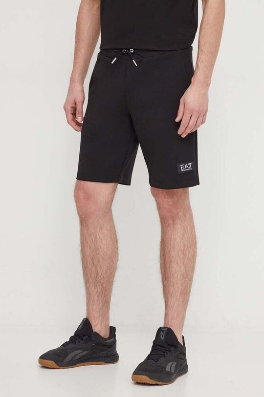 

Шорты EA7 Emporio Armani, черный
