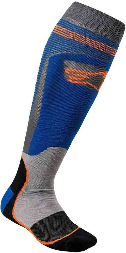 

Носки для мотокросса MX Plus-1 Alpinestars, серо-голубой