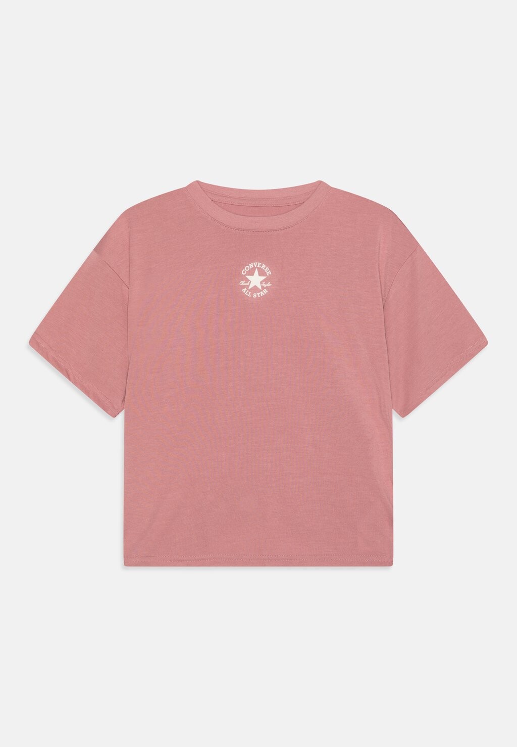 

Футболка с принтом Chuck Patch Boxy Converse, цвет night flamingo