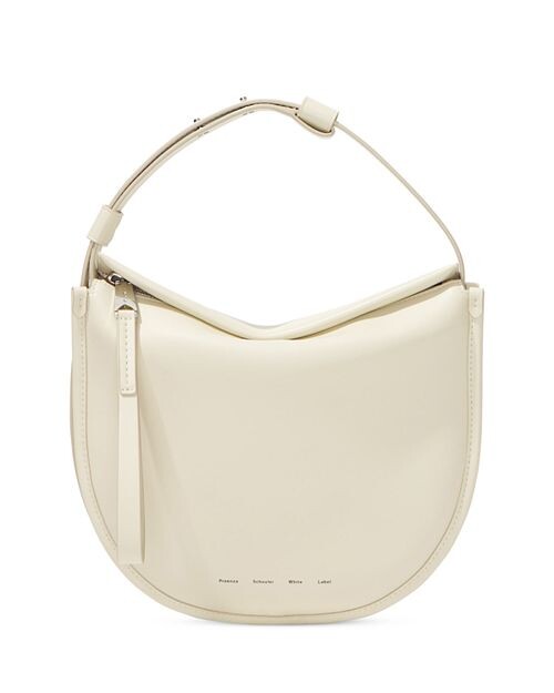 

Маленькая кожаная сумка Baxter Proenza Schouler White Label, цвет Ivory/Cream