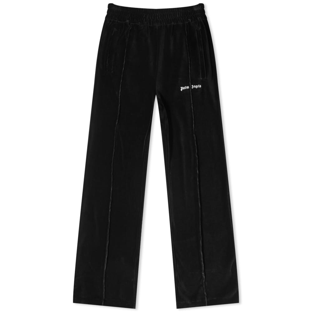

Бархатные спортивные брюки Palm Angels, черный