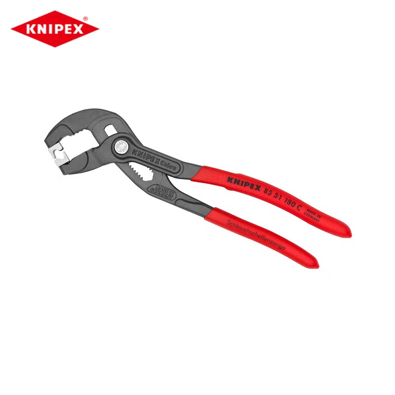 KNIPEX плоскогубцы для зажима масляных труб плоскогубцы для автомобильных водопроводных труб зажимные клещи 85 51 180 C по индивидуальному заказу (срок поставки 4-8 недель)