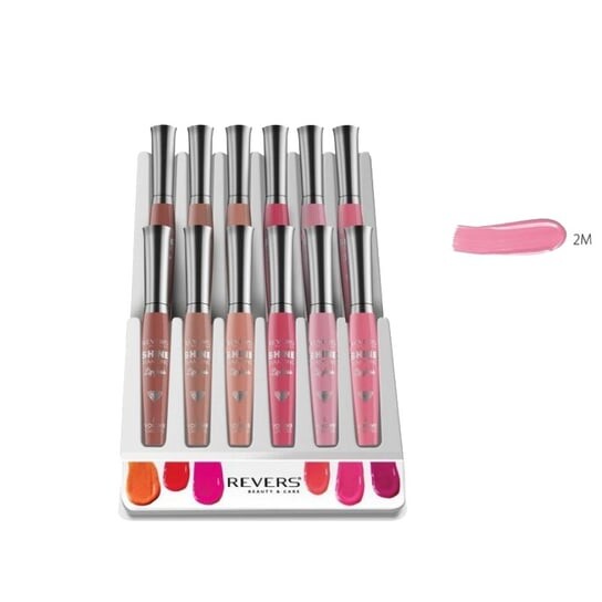 Блеск для губ 2М, 12 мл Revers, Shine Diamond Lip Gloss