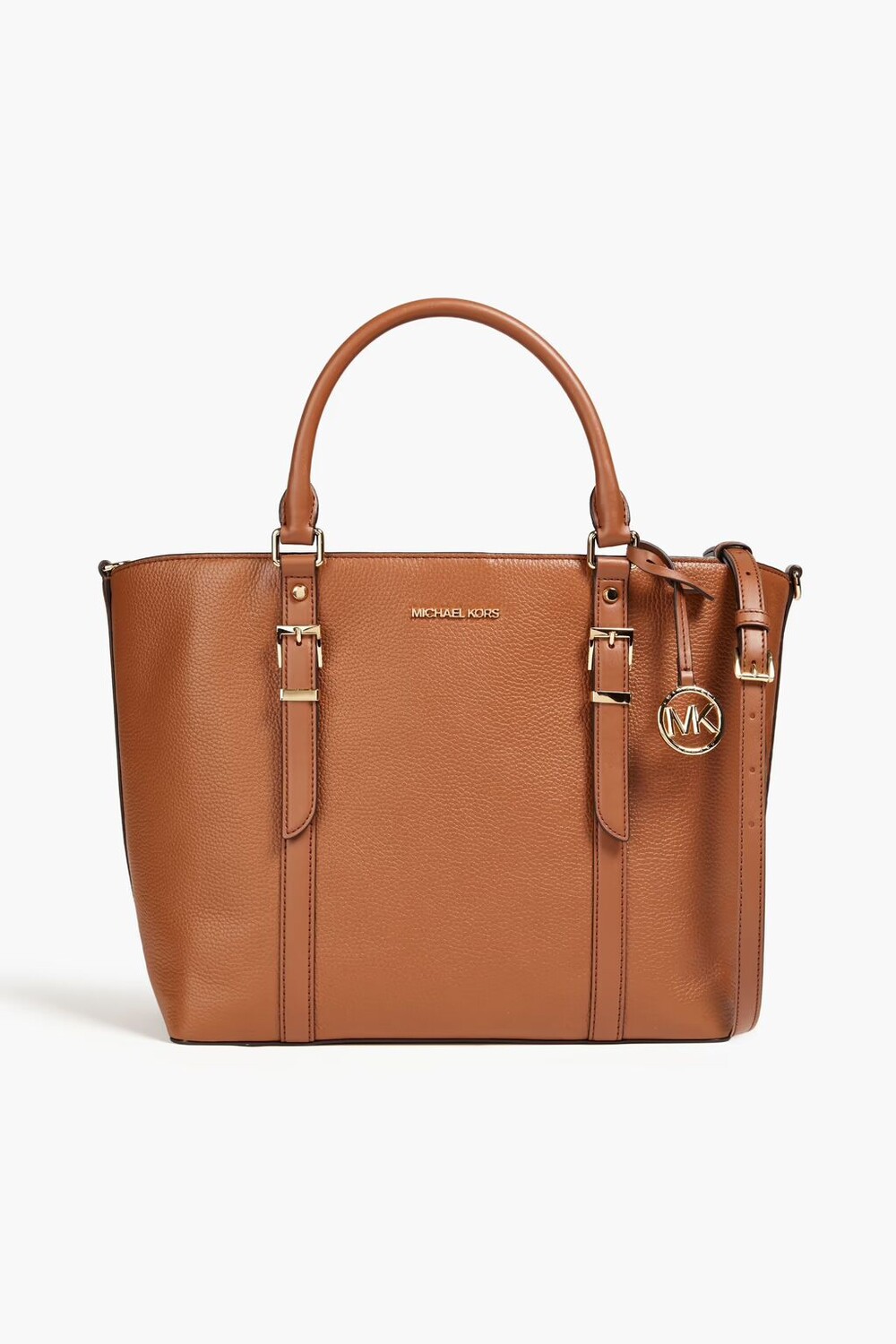 

Сумка-тоут из шагреневой кожи Michael Michael Kors, коричневый
