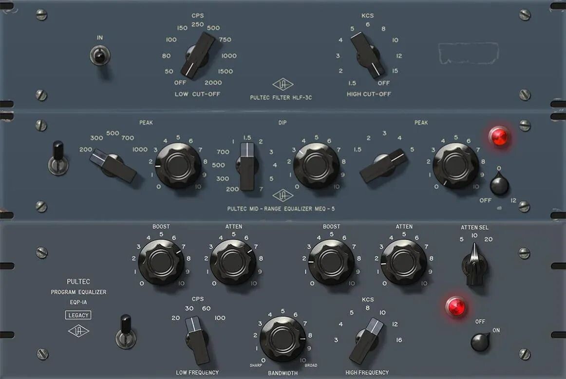 

Коллекция плагинов Universal Audio UAD Pultec Passive EQ