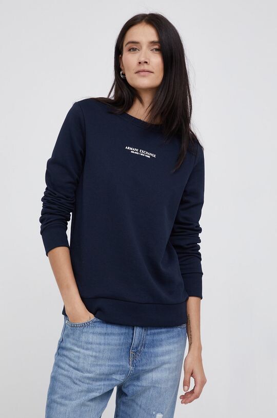 

Толстовка Armani Exchange, темно-синий