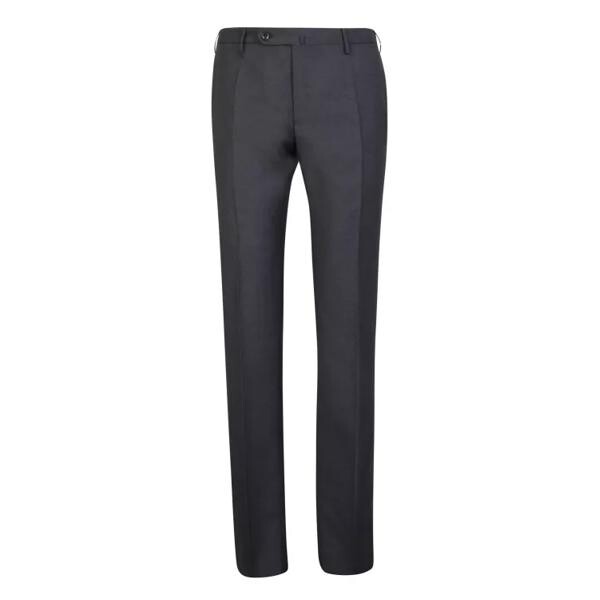 

Брюки cotton-virgin wool blend trousers Incotex, серый