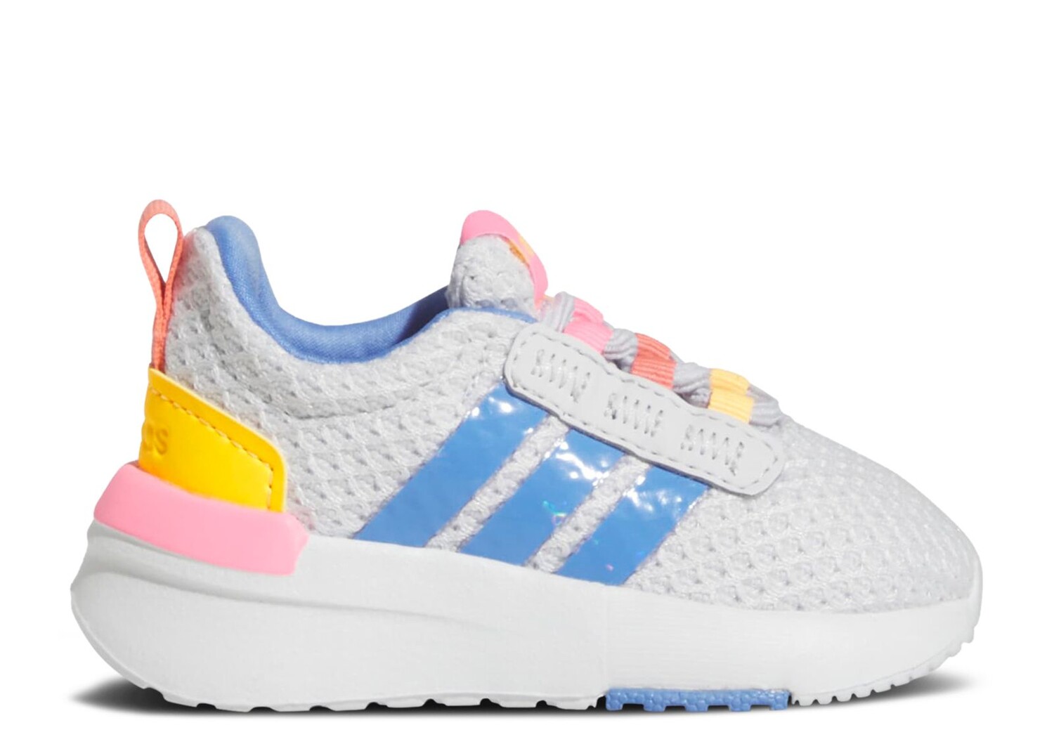 

Кроссовки adidas Racer Tr21 El I 'Grey Blue Pink', серый