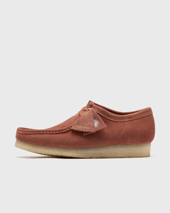

Туфли Clarks Originals Wallabee, цвет terracotta sde