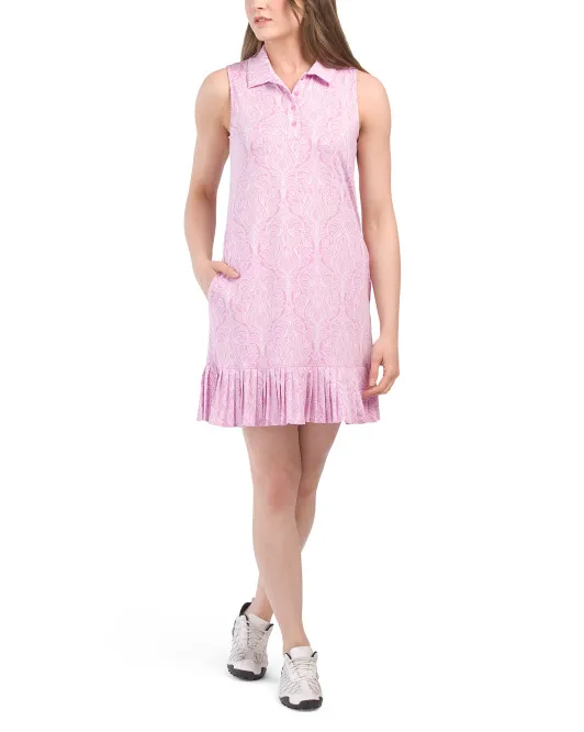 

Мини-платье Active с воротником и складками Laura Ashley, фиолетовый