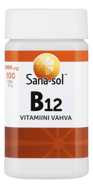 Витамин B12 Sana-Sol 1000 mg, 100 таблеток