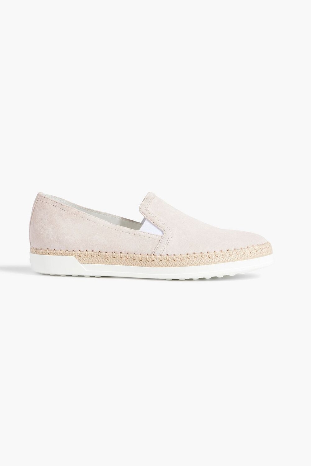 

Замшевые эспадрильи TOD'S, нейтральный
