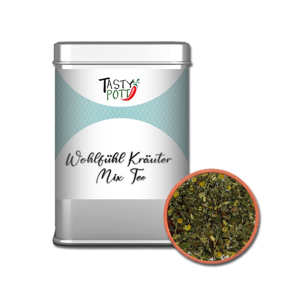 

Чай Tasty Pott для хорошего настроения, травяной микс, ж/б 30г Tasty-Pott