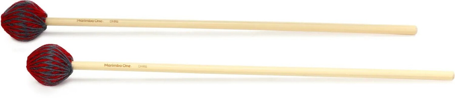 

Молотки Marimba Marimba One DHR6 Double Helix из ротанга — очень мягкие