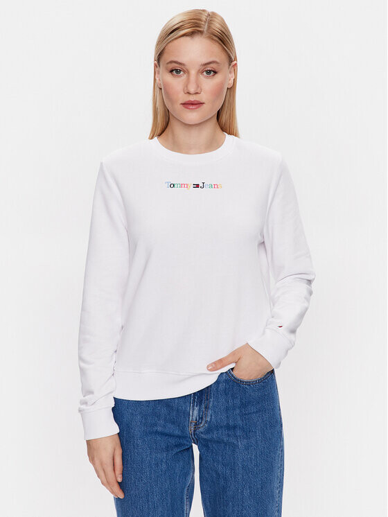 

Толстовка обычного кроя Tommy Jeans, белый