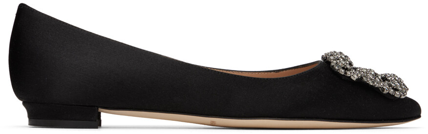 

Черные балетки Hangisiflat Manolo Blahnik