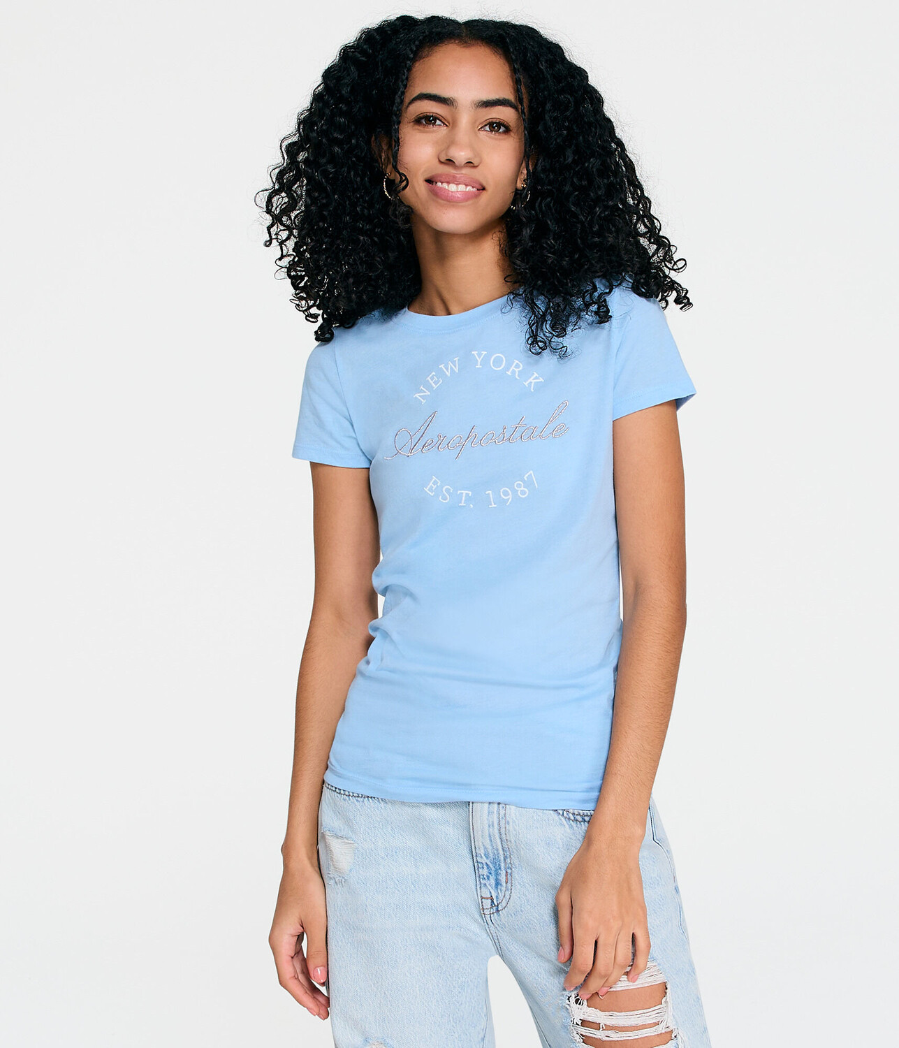

Футболка с графическим рисунком New York Circle Aeropostale, зеленый