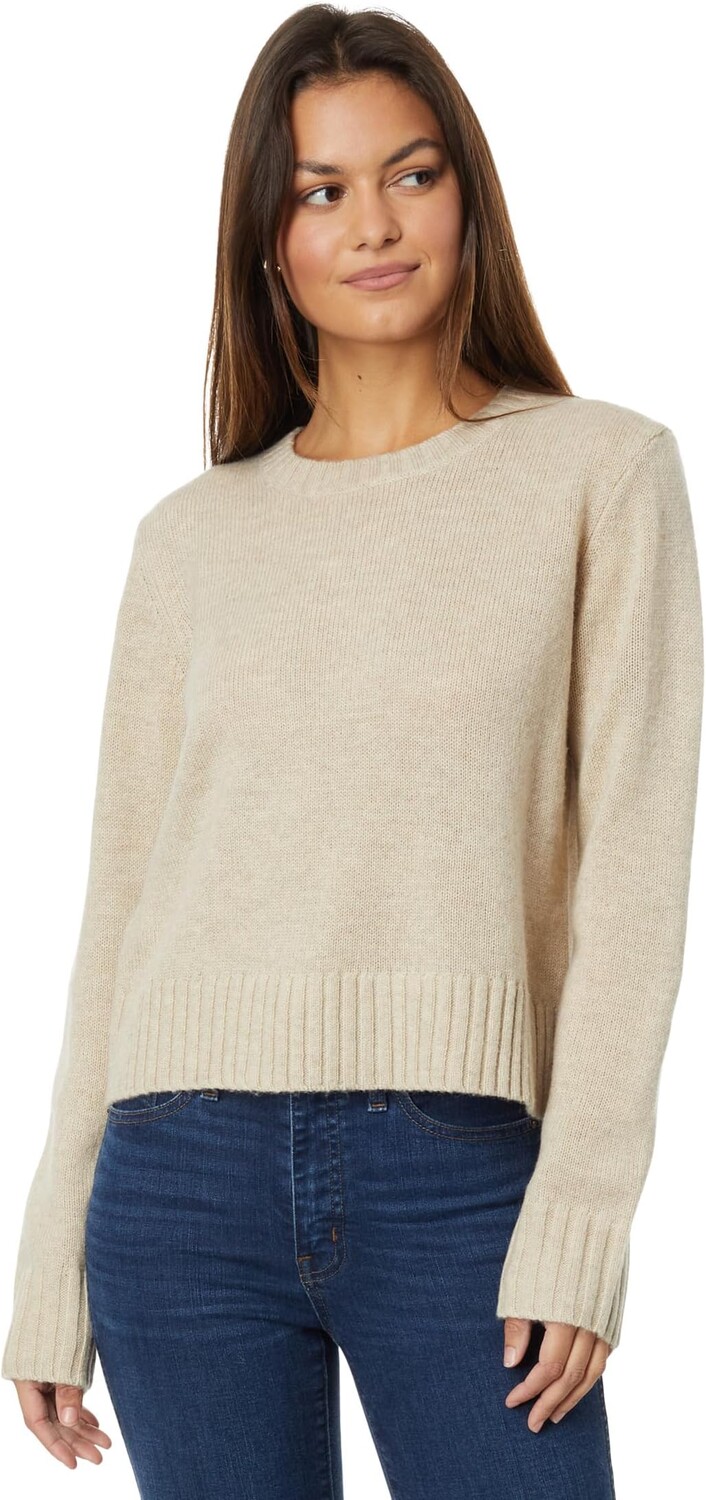 

Свободный пуловер Shetland Crew Pendleton, цвет Bone Heather