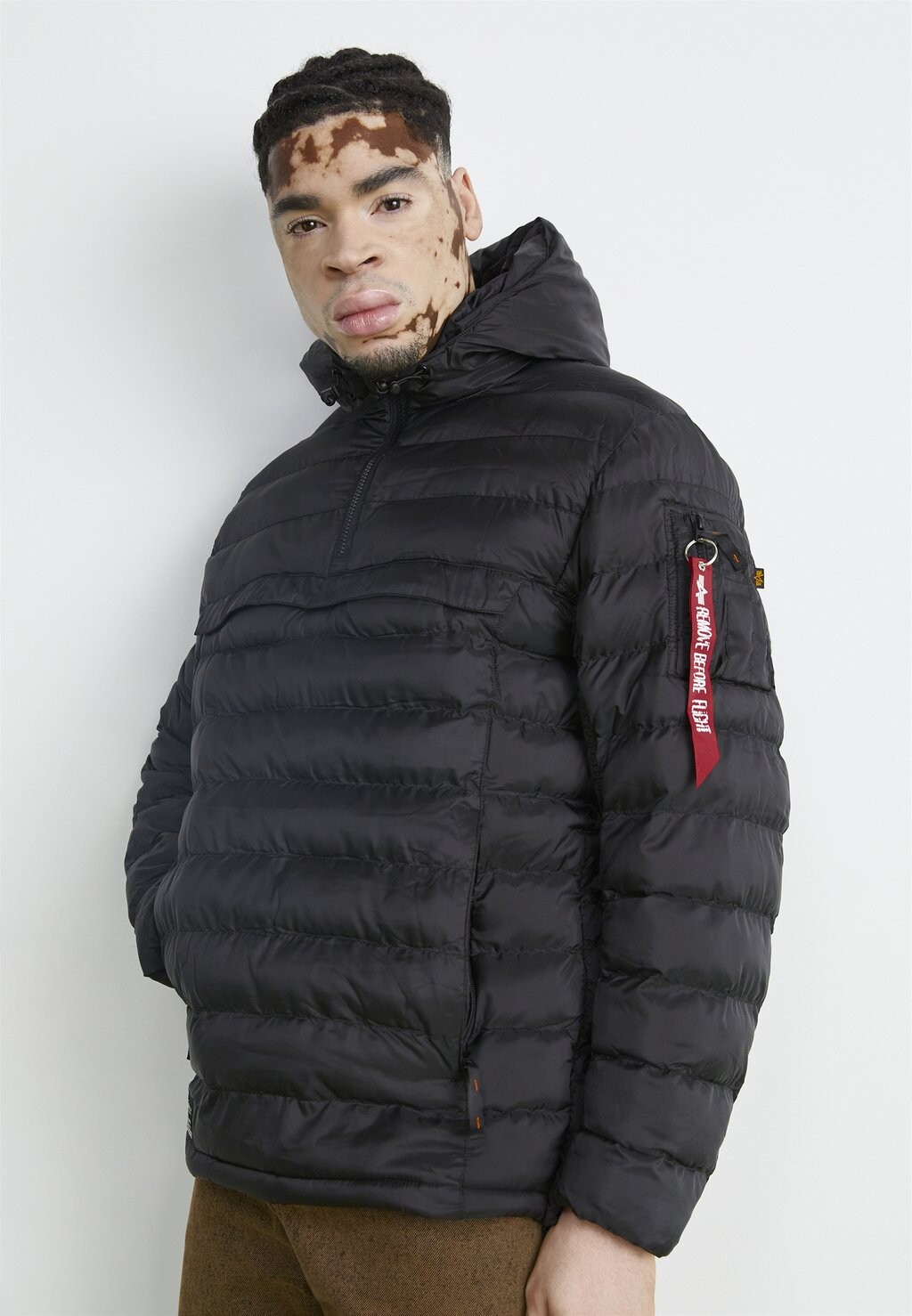 

Куртка Alpha Industries АНОРАК ПУФФЕР, черный