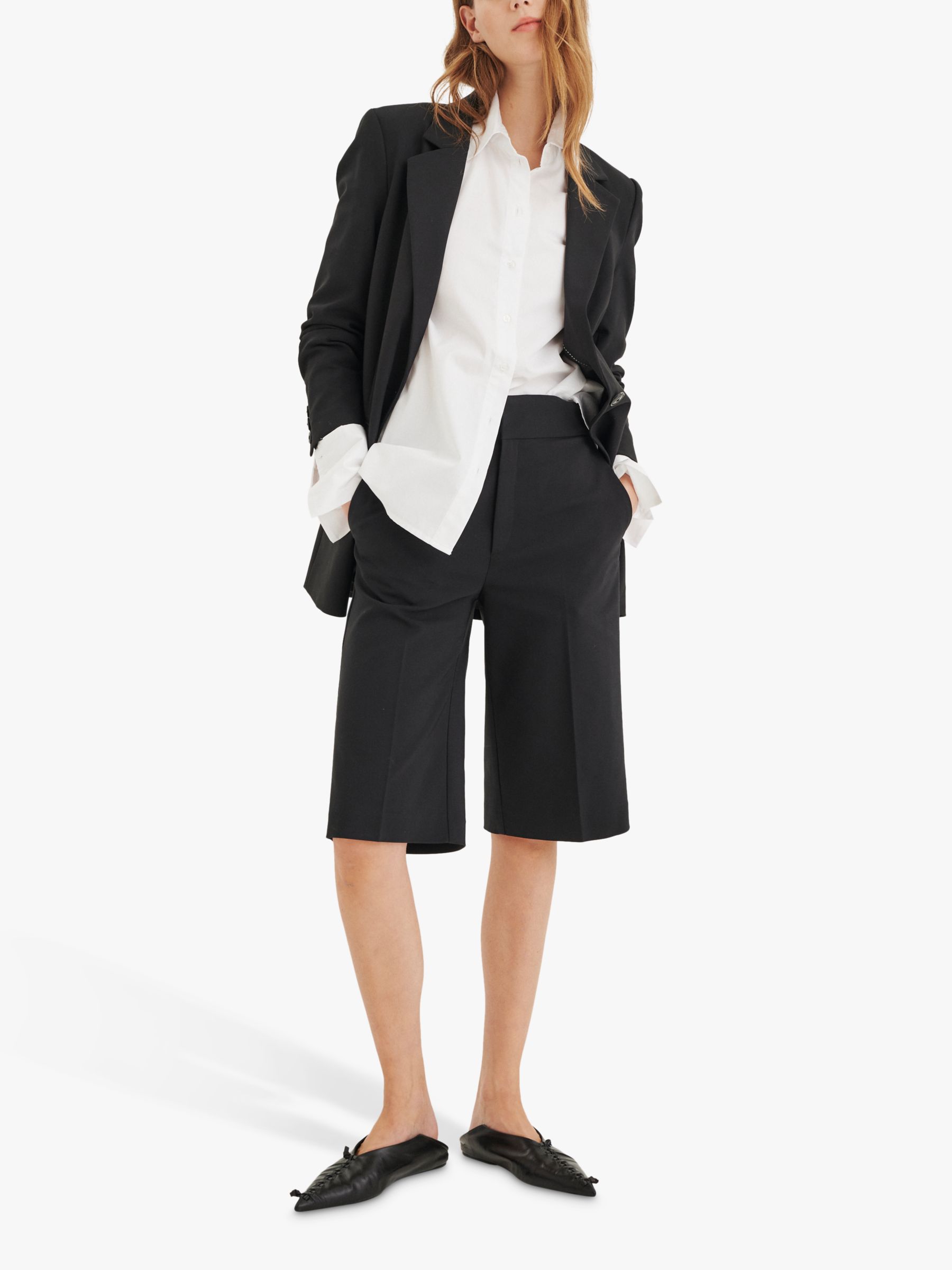 Костюмный пиджак InWear Zella, черный удлиненный пиджак zella inwear черный