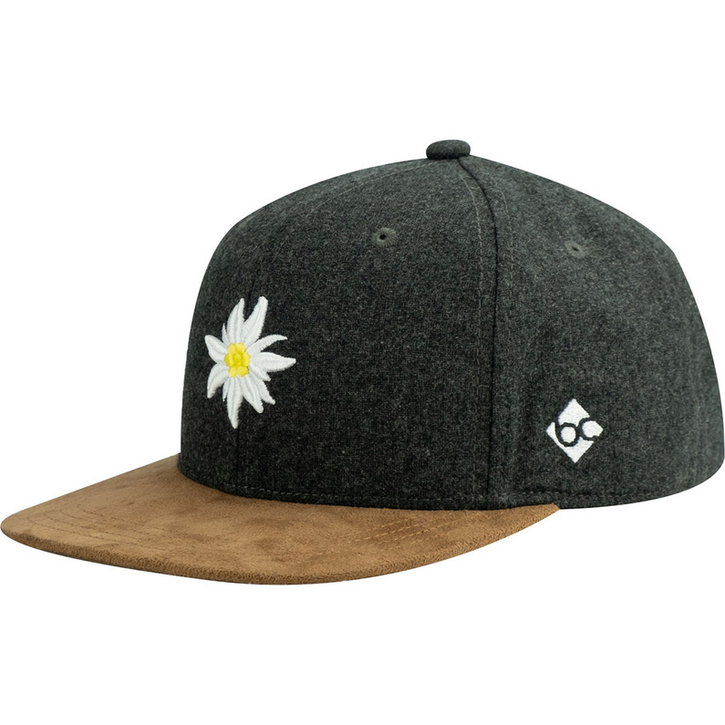 цена классическая кепка Эдельвейс Bavarian Caps, серый