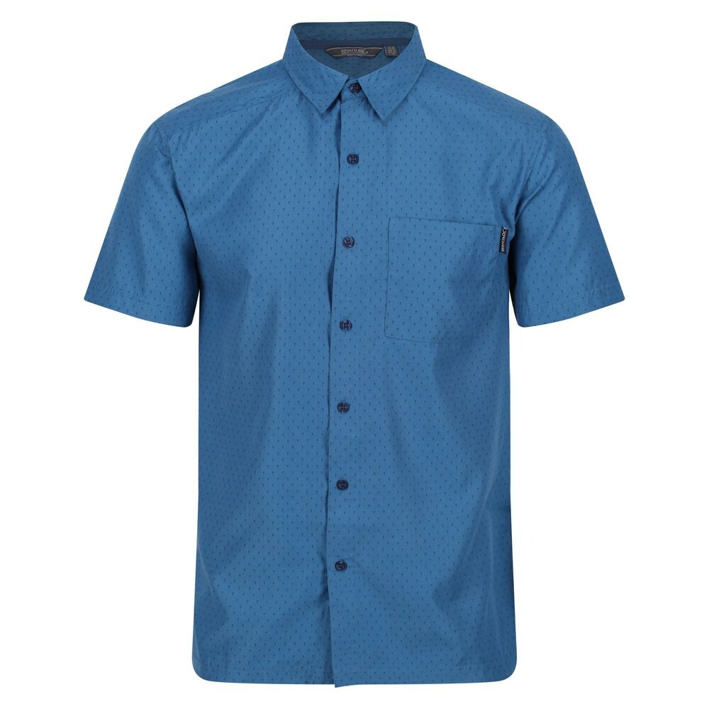

Рубашка с коротким рукавом Regatta Mindano VI Dotted, синий