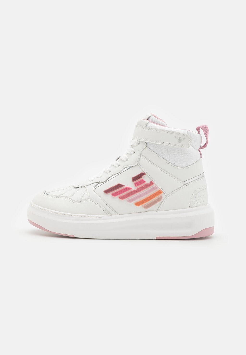 

Кроссовки altas Emporio Armani ХЭНК, цвет white/lotus, Белый