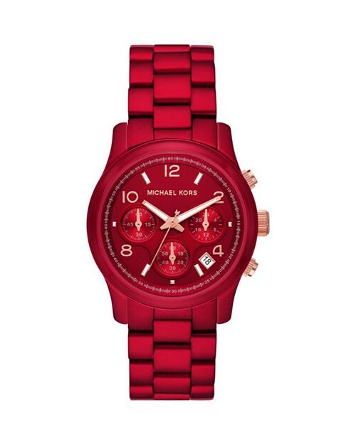 

Подиумный хронограф, 38 мм Michael Kors, цвет Red