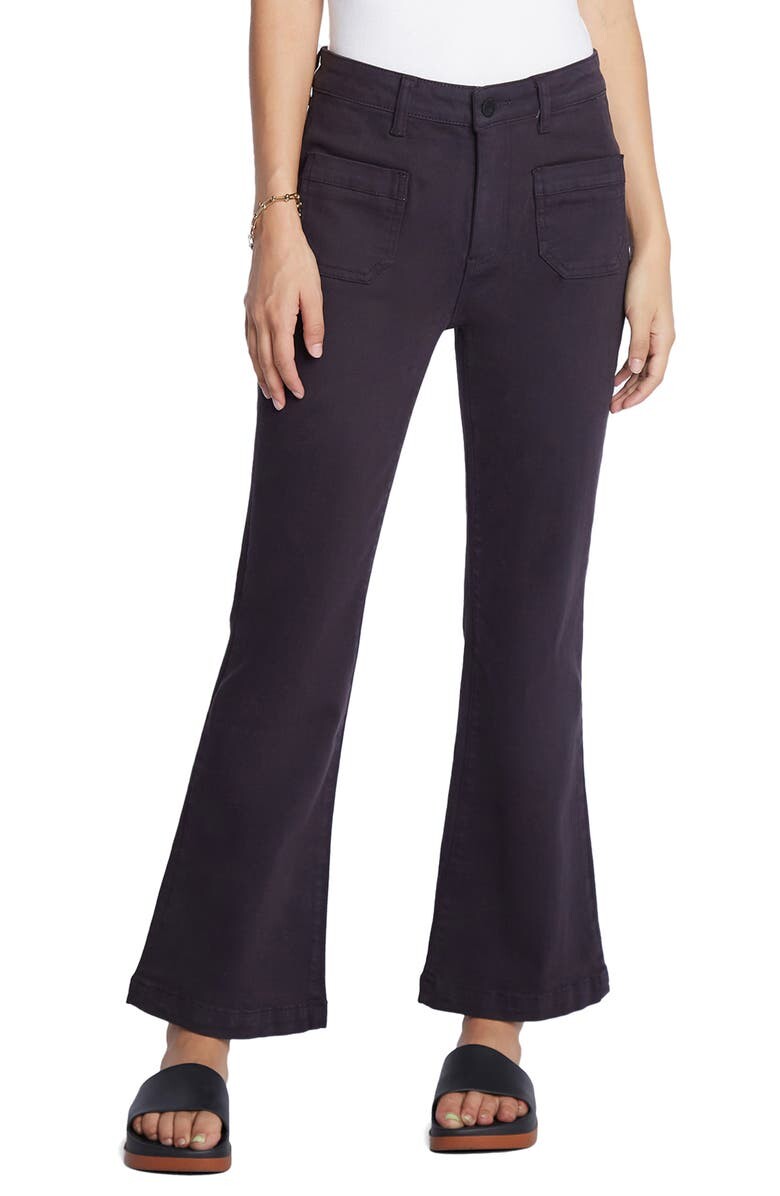

Укороченные брюки с расклешенным краем Patch Baby WASH LAB DENIM