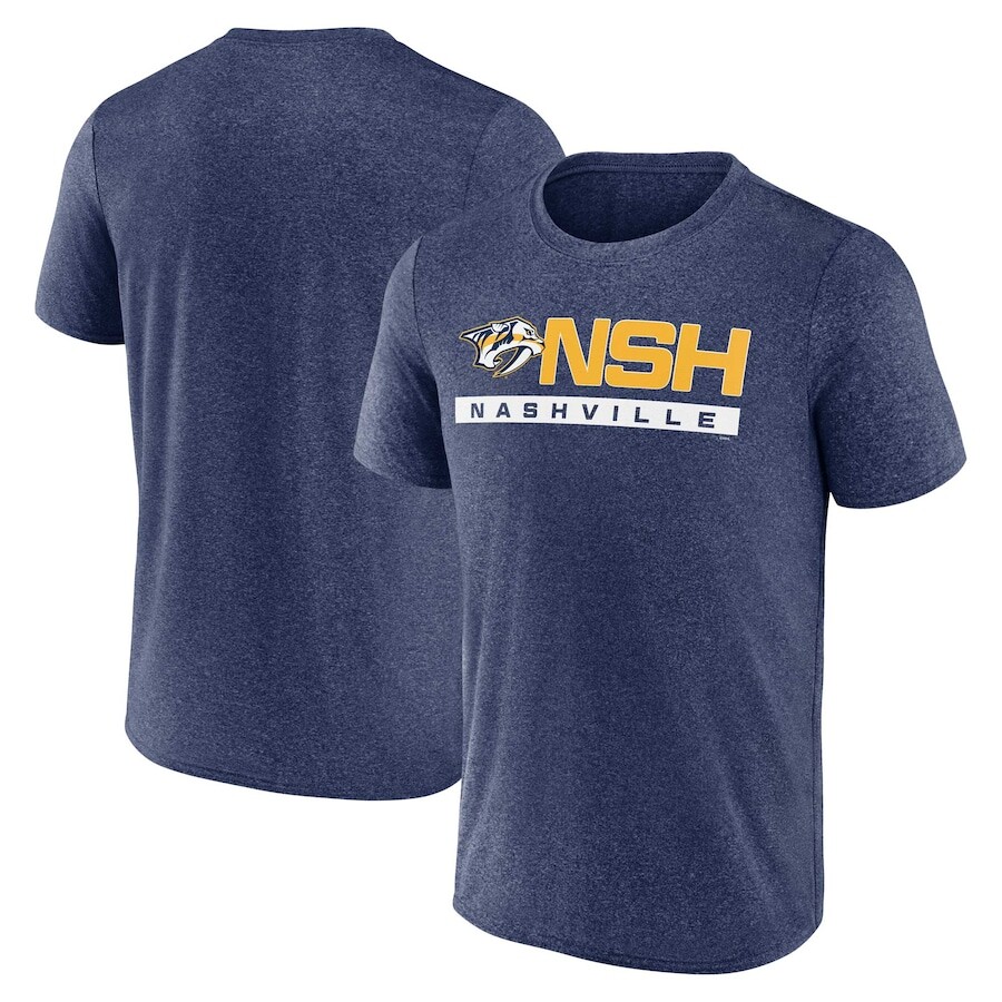 

Футболка с коротким рукавом Fanatics Branded Nashville Predators, нави