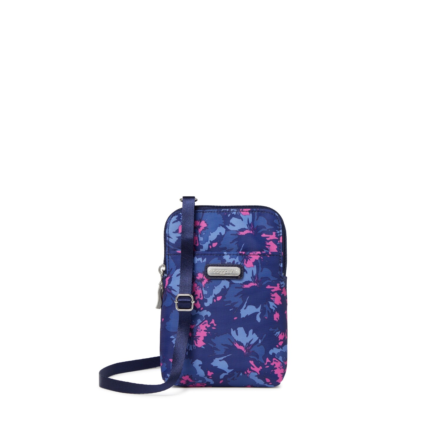 

Baggallini Женская сумка через плечо Take Two RFID Bryant, цвет Navy Garden