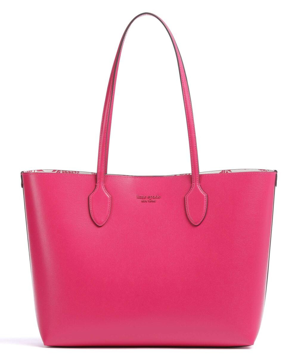 

Сумка-Шоппер Bleecker из сафьяновой яловой кожи Kate Spade New York, розовый