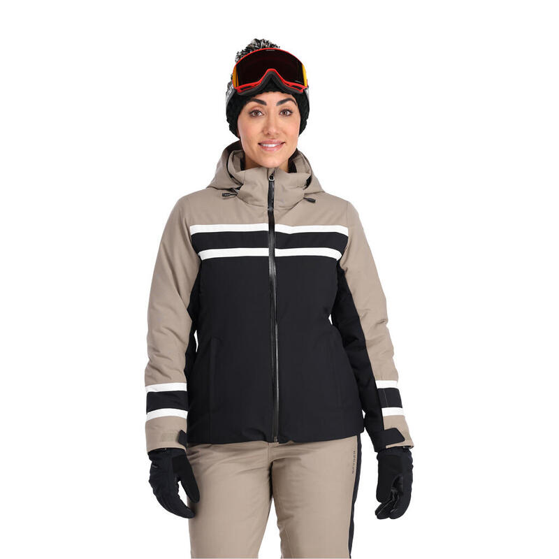 Лыжная куртка теплая лыжная женская - CAPTIVATE 20K SPYDER, цвет grau