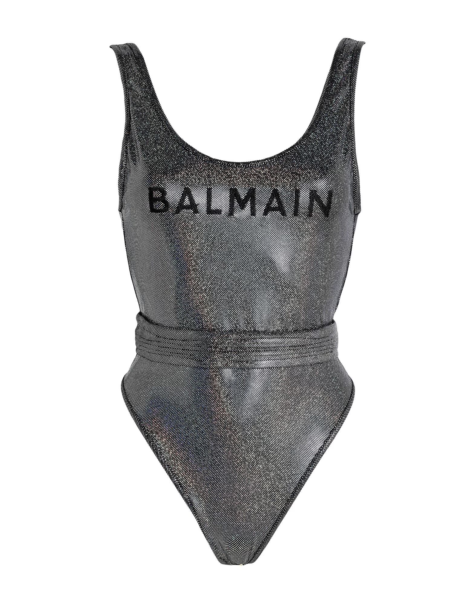 

Цельный купальник Balmain, черный